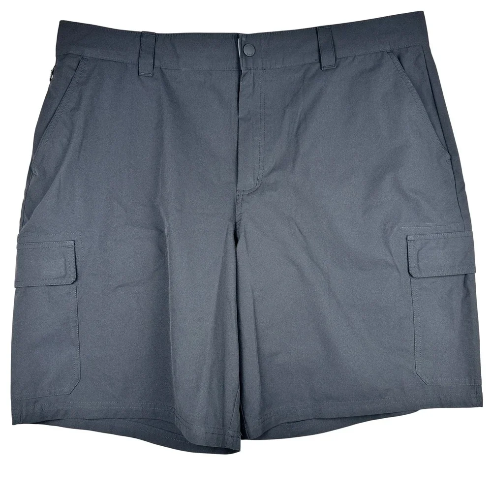 Orvis Mens Tech Cargo Shorts Black Size 42 Hiking Fishing Tech Cargo Lightweight - Picture 2 of 16